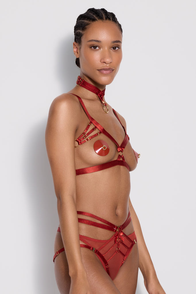 Bondage-Belle Frame Bra