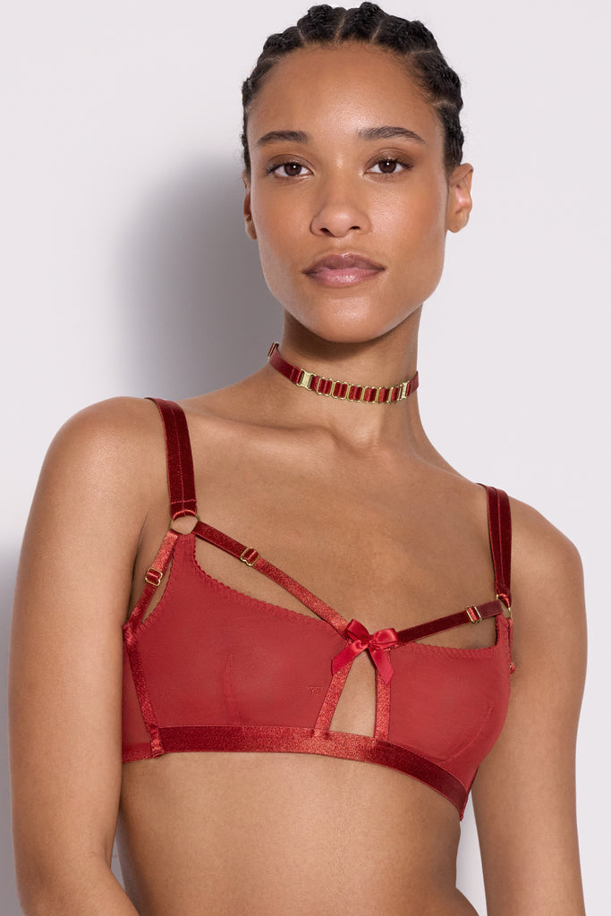 Bondage-Belle Soft Cup Bra