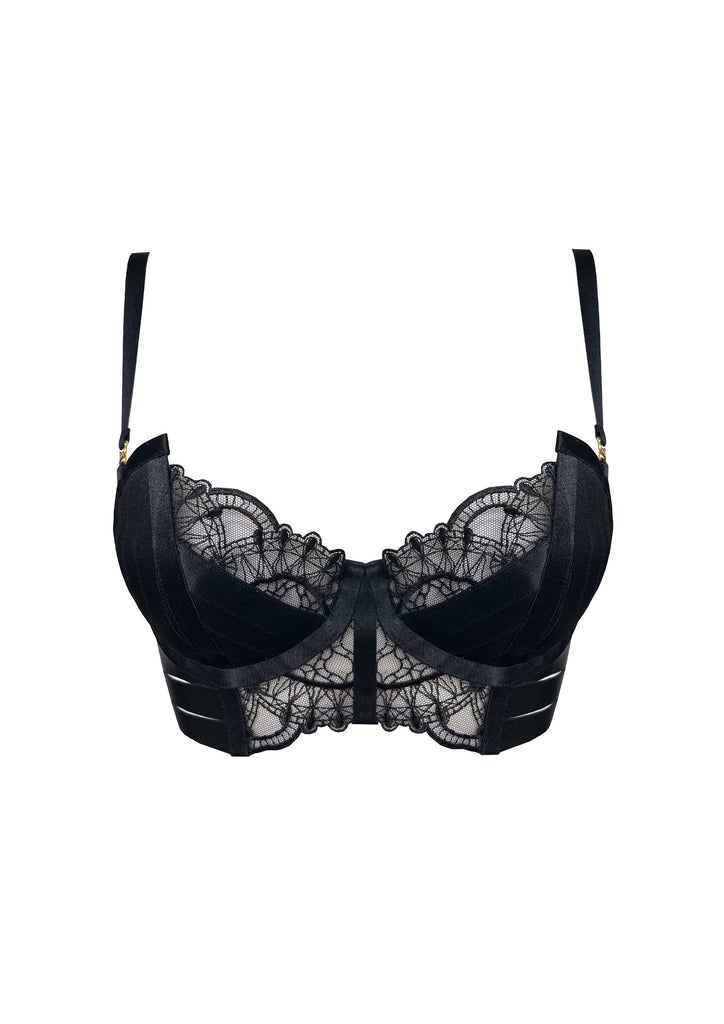 Mari Panelled Bodice Bra