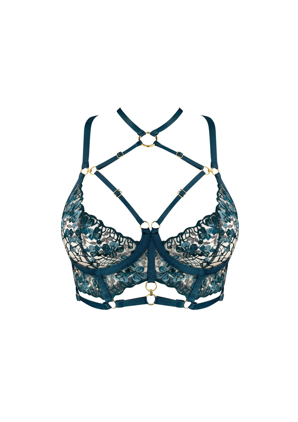 Bordelle Luxury Underwear Amela Collar Bodice Bra bordelle-luxury-underwear-amela-collar-bodice-bra