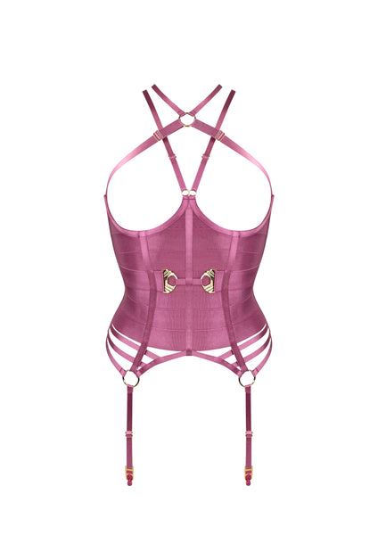 Melusina Raspberry Pink Basque – Bordelle