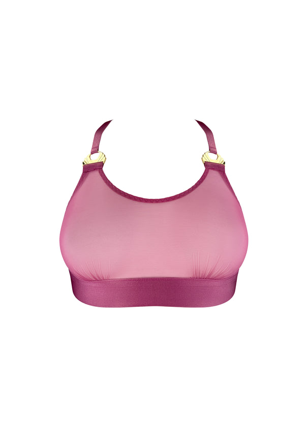 Melusina Raspberry Pink Soft Cup Bra – Bordelle