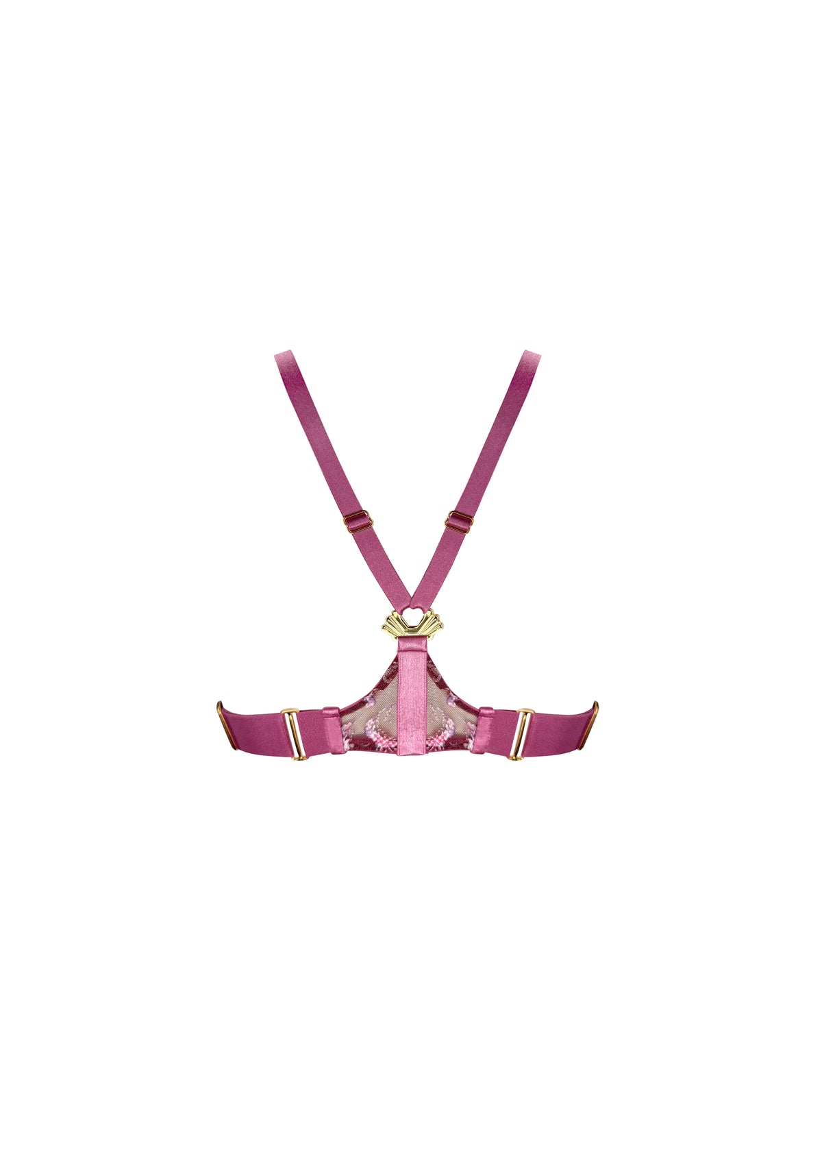 Goddes Raspberry Bra Siren Soft Cup Bra Raspberry | Soft Cup Underwire Bra – Bordelle