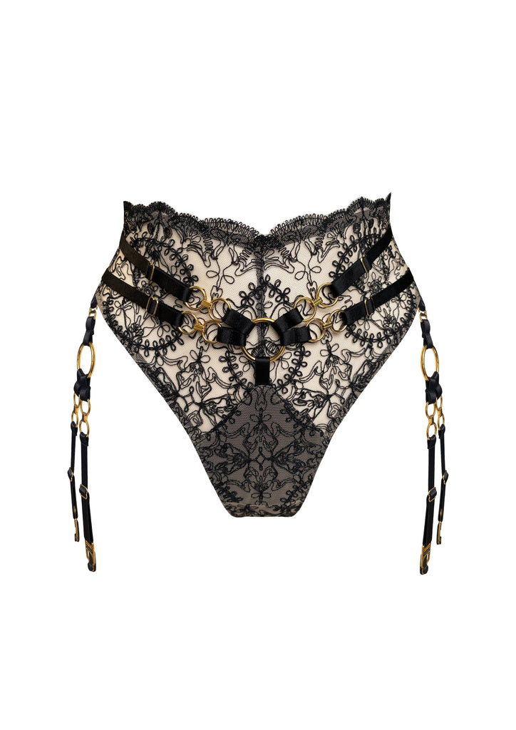 Cymatic High Waist Thong