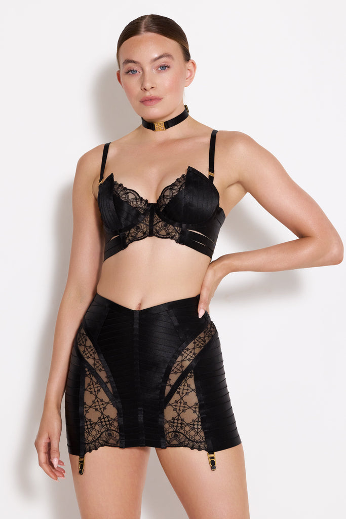 Mari Panelled Bodice Bra