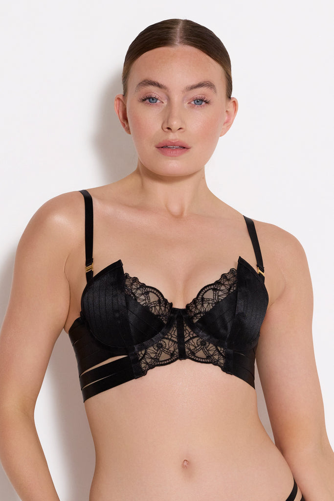 Mari Panelled Bodice Bra